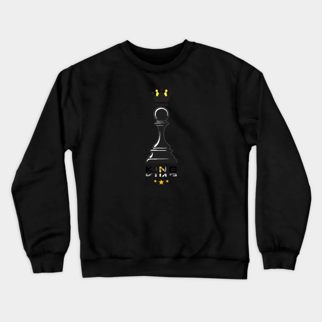 true king Crewneck Sweatshirt by Lamink